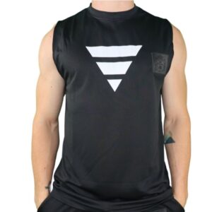 Black Goorrow Sleeveless T-Shirt