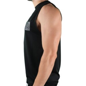 Black Goorrow Sleeveless T-Shirt