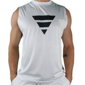 White Goorrow Sleeveless T-Shirt